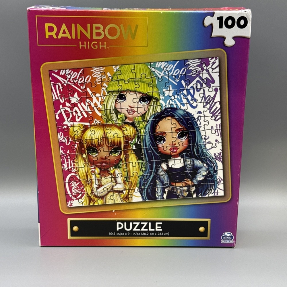 New Rainbow High Puzzle, 100 Pieces